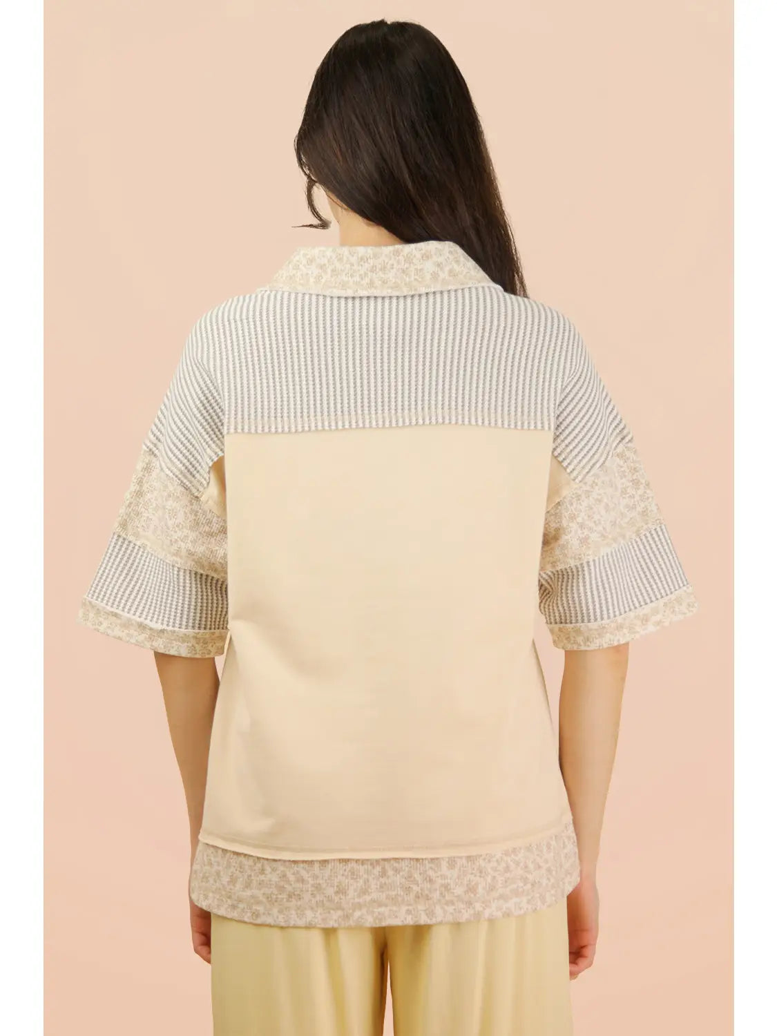 Natural button down