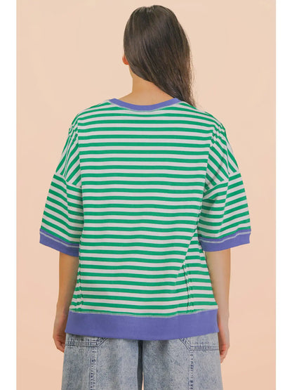 Kelley Green Stripe