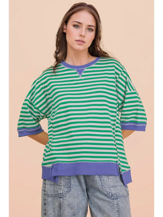 Kelley Green Stripe