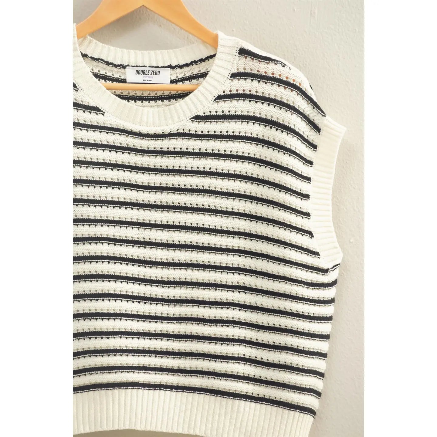 Striped crop top