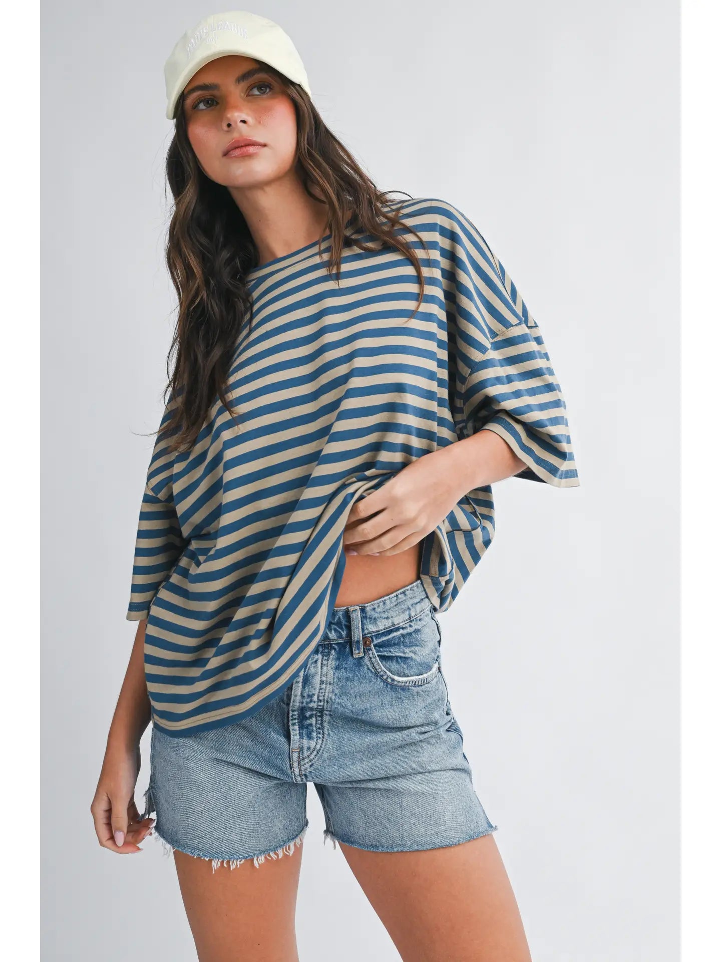 Navy/Tan