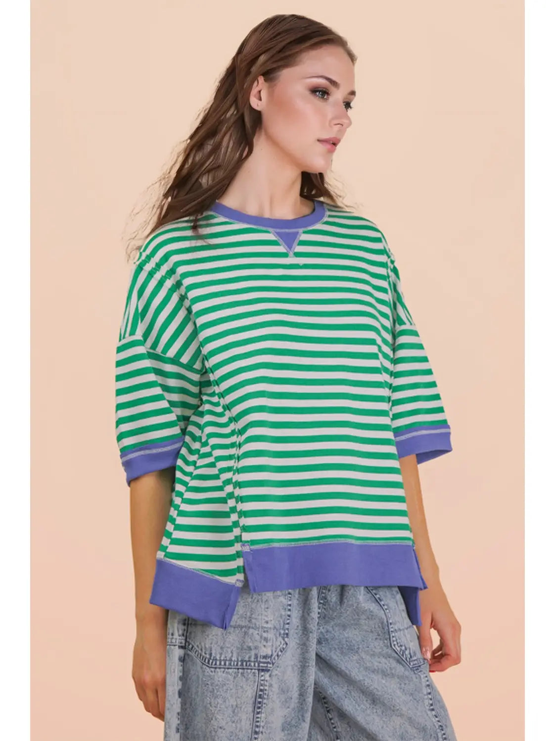 Kelley Green Stripe