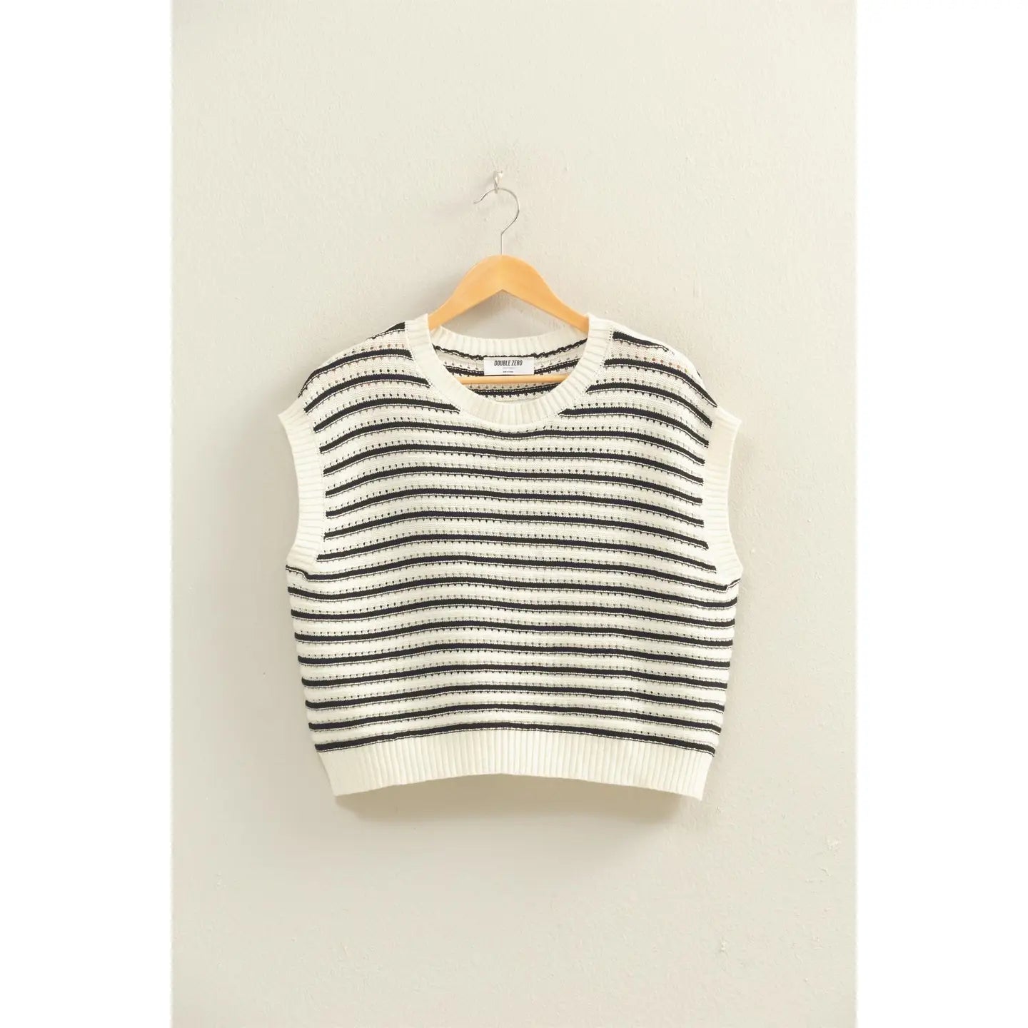 Striped crop top